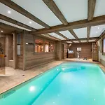 Familial A Avec Piscine Et Sauna Pour 12 Personnes - Fr-1-569-2 Chalet Megeve